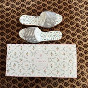 Hill House City Slide Sand Rhinestone Sandals